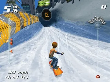 SSX Tricky screen shot game playing